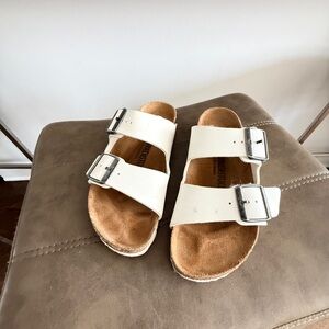 Birkenstock White Sandals